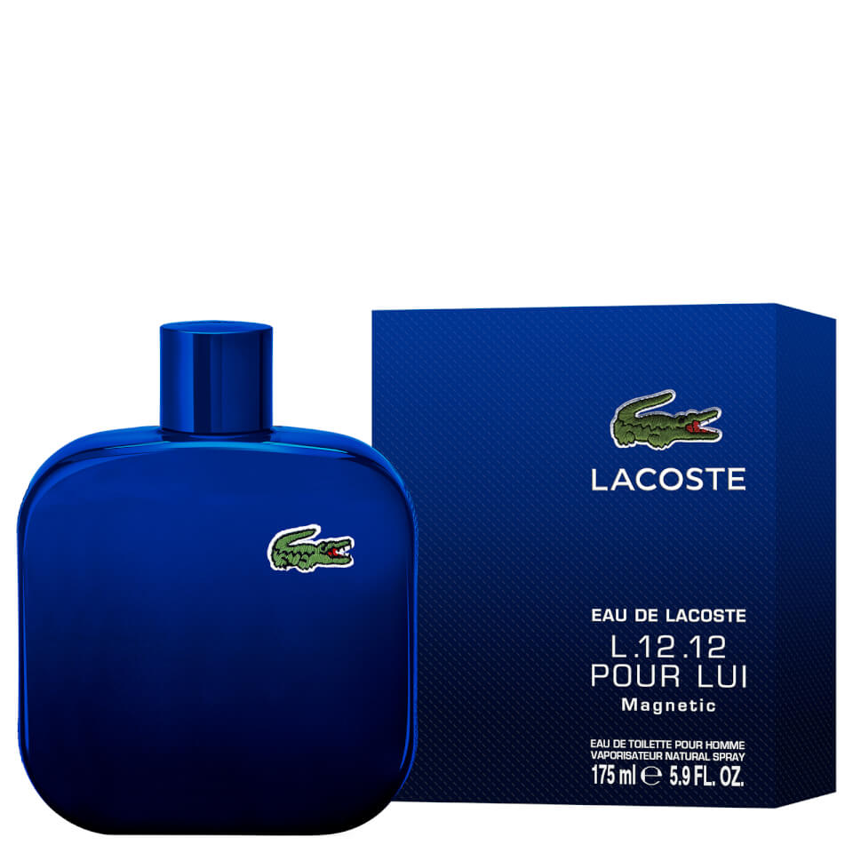 Lacoste L.12.12 Magnetic Pour Lui Eau de Toilette 175ml FREE