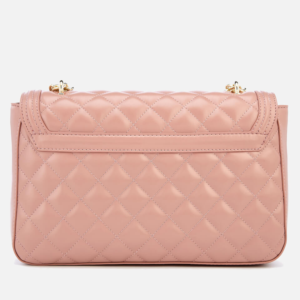 Love Moschino Women's Quilted Shoulder Bag - Pink