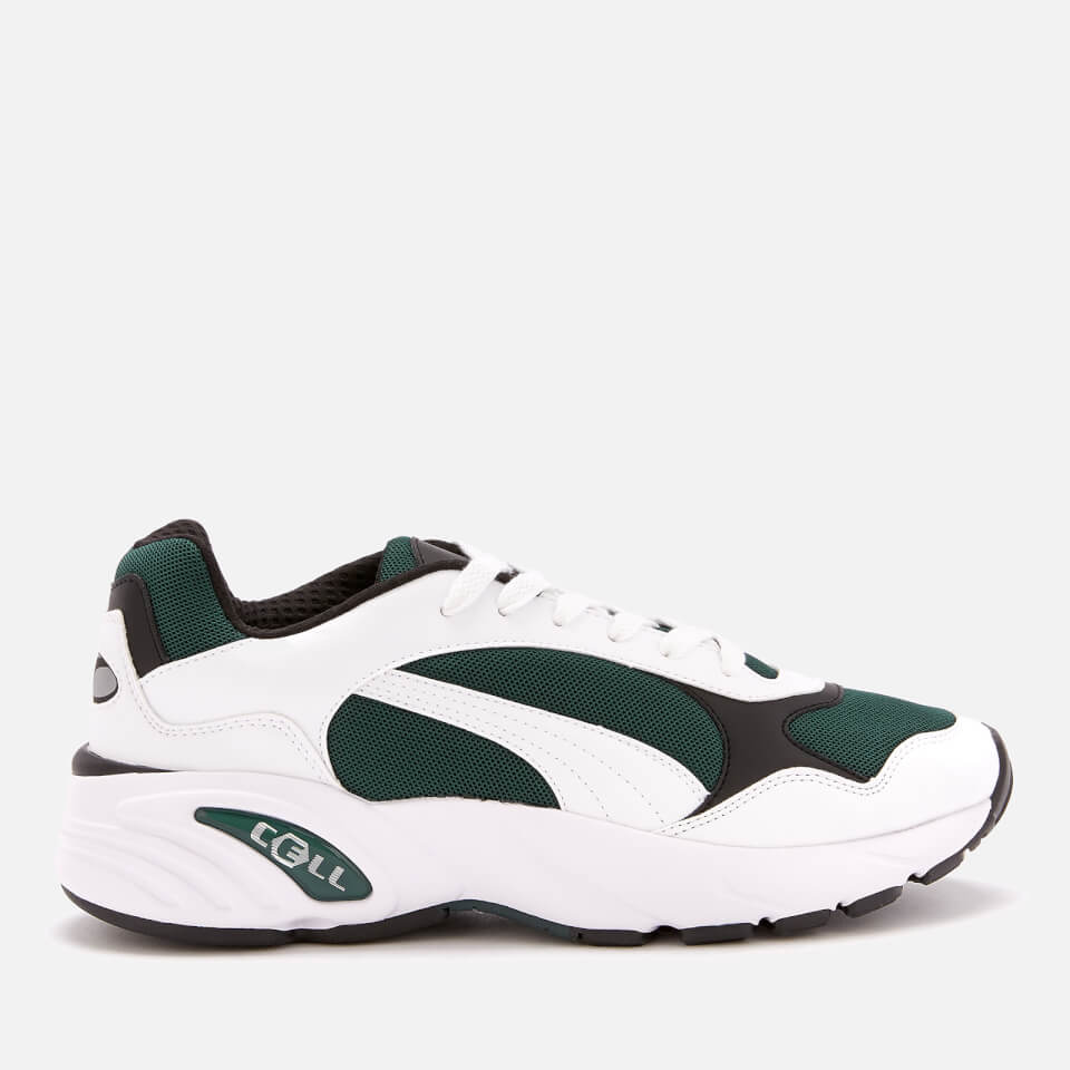 Puma Men s Cell Viper Trainers Puma White Ponderosa Pine Allsole