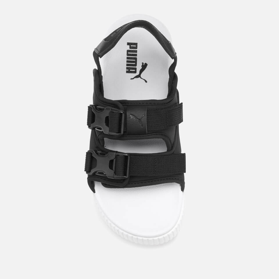 Puma Women s Platform Slide Ylm 19 Sandals Puma Black Puma White Allsole
