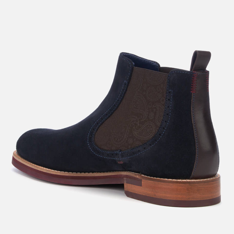 Ted baker navy boots best sale