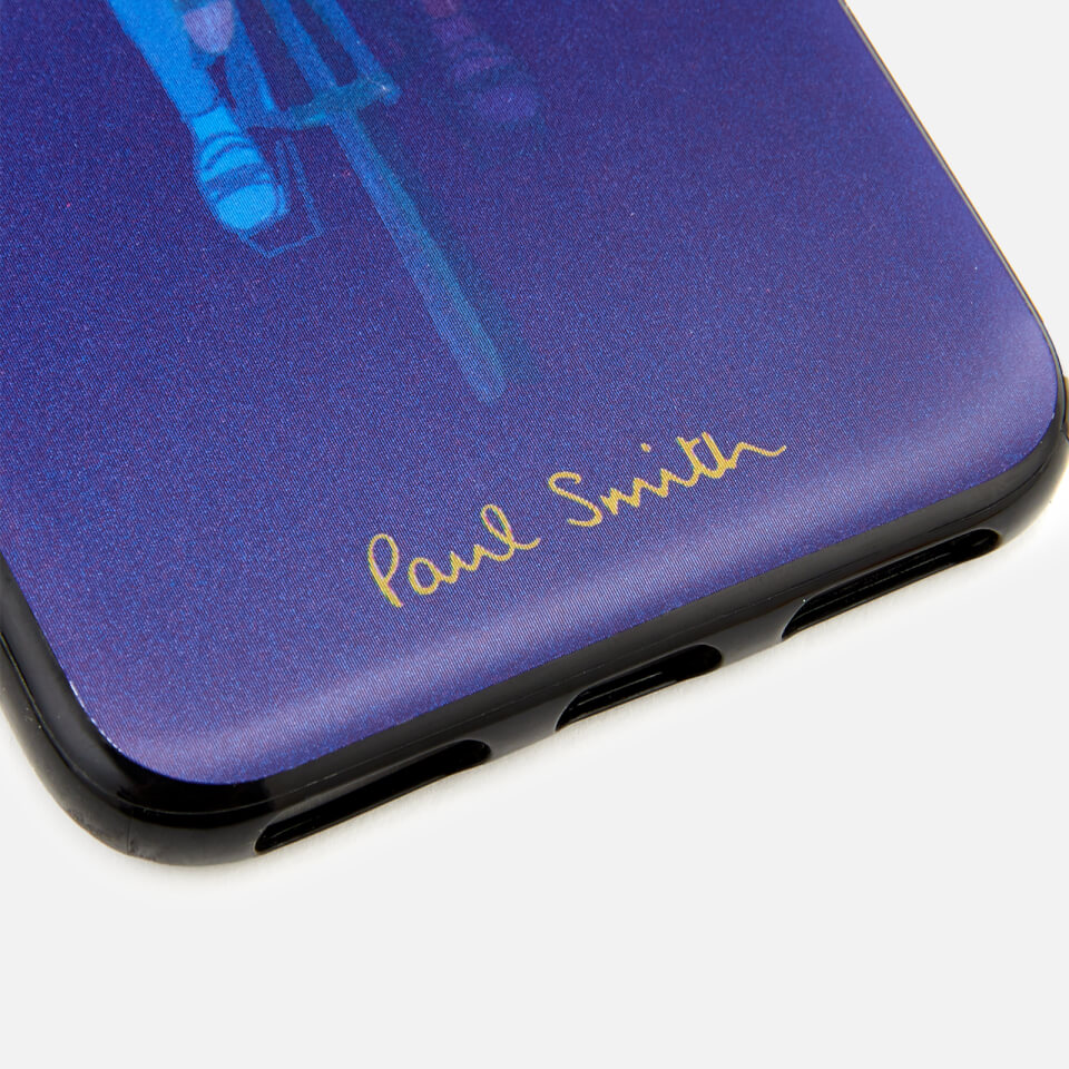 Paul Smith Men's Cycling iPhone 8 Case - Purple