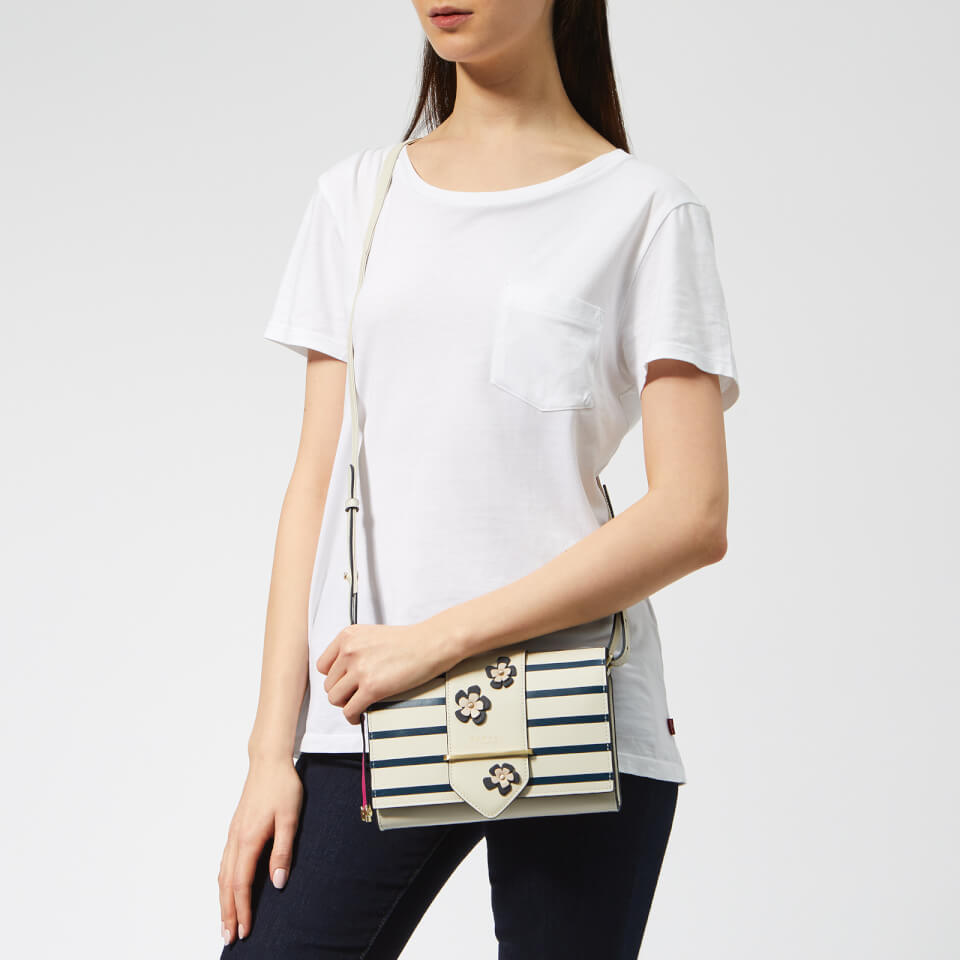 Radley Women s Palace Street Blossom Small Cross Body Bag Chalk