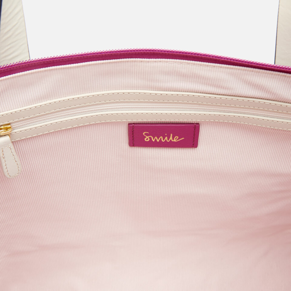 Radley Women's Wood Street Stripe Large East West Tote Bag - Chalk