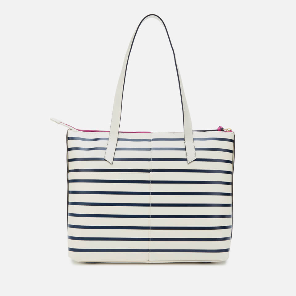 Radley Women's Wood Street Stripe Large East West Tote Bag - Chalk