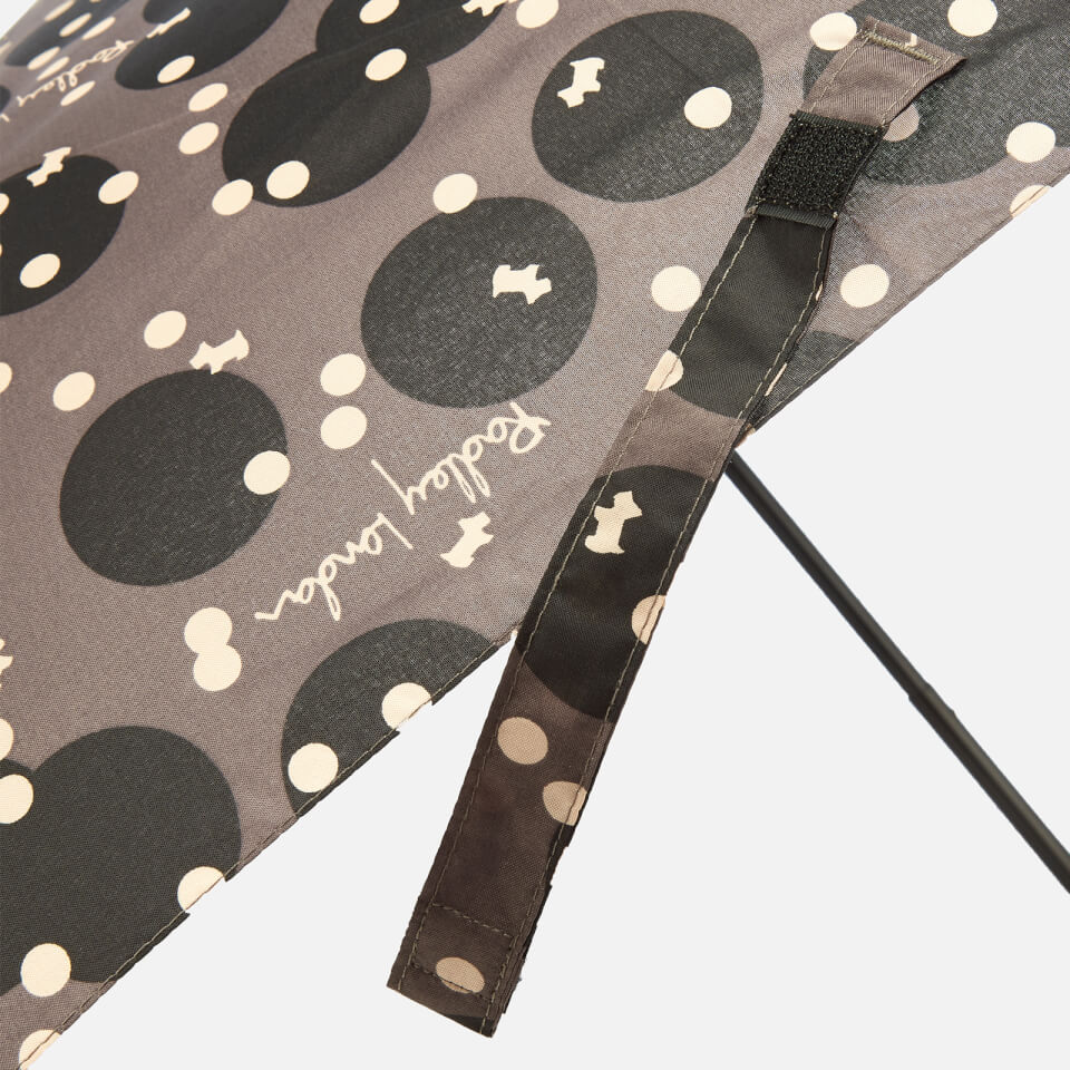 Radley Women's Clouds Hill Telescopic Mini Umbrella - Charcoal