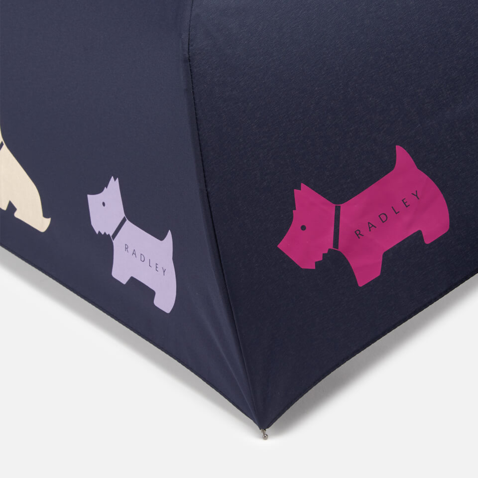 Radley Women's Multi Dogs Telescopic Mini Umbrella - Ink