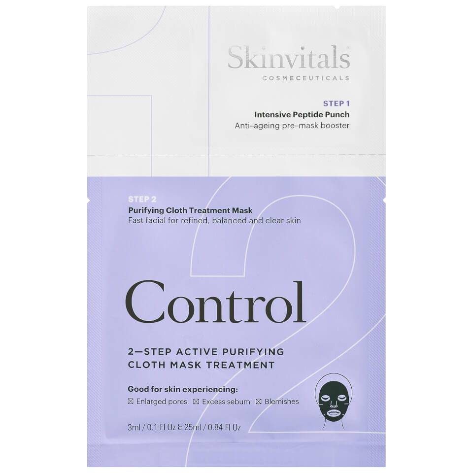 Skinvitals 2 Step Face Mask - Control
