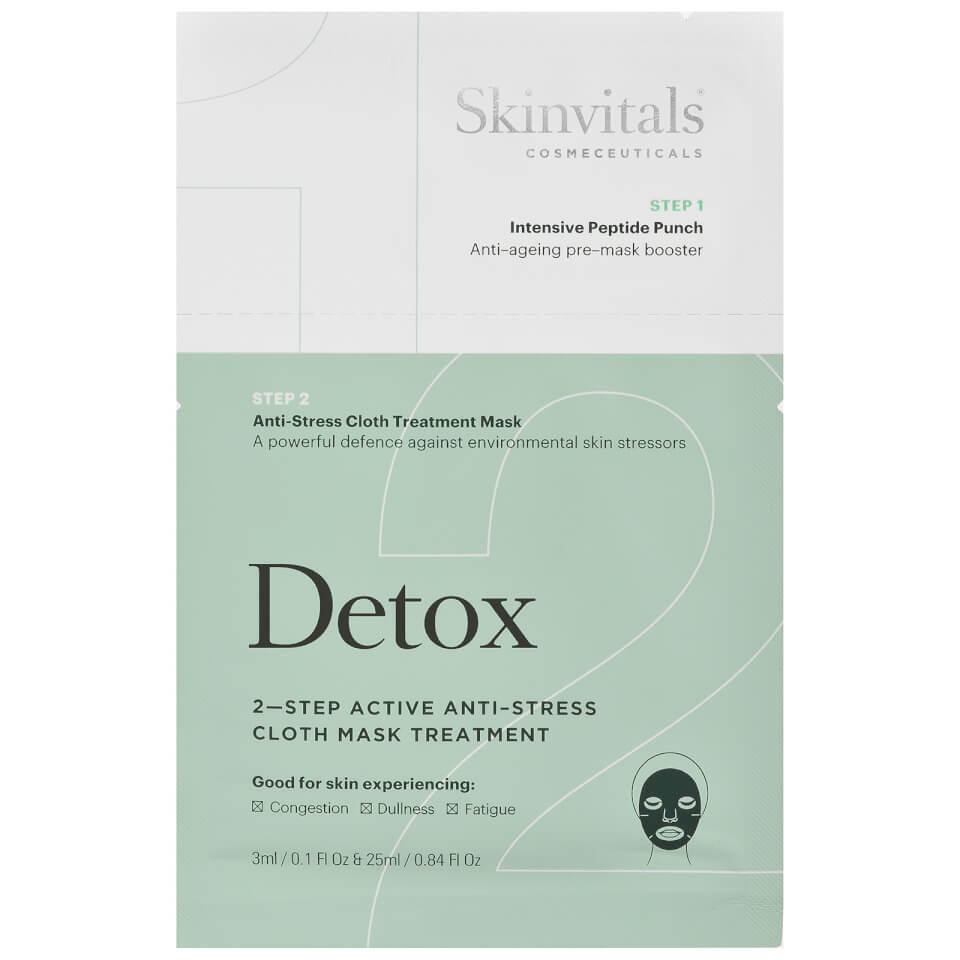 Skinvitals 2 Step Face Mask - Detox
