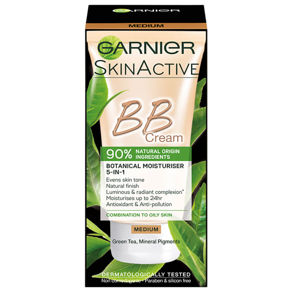 Garnier Natural BB Cream Tinted Moisturiser Medium 50ml