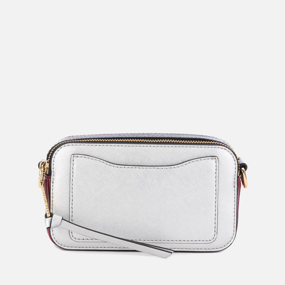 Marc Jacobs Women's Snapshot Cross Body Bag - Silver Multi