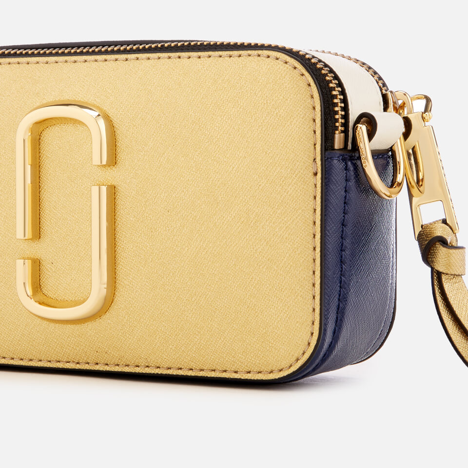 Marc Jacobs Women's Snapshot Cross Body Bag - Gold Multi