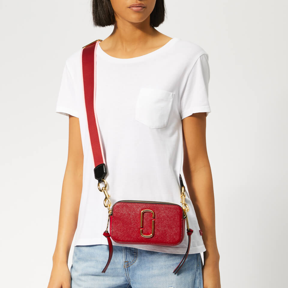 Cross body bags Marc Jacobs - The Snapshot bag in New Red Multi