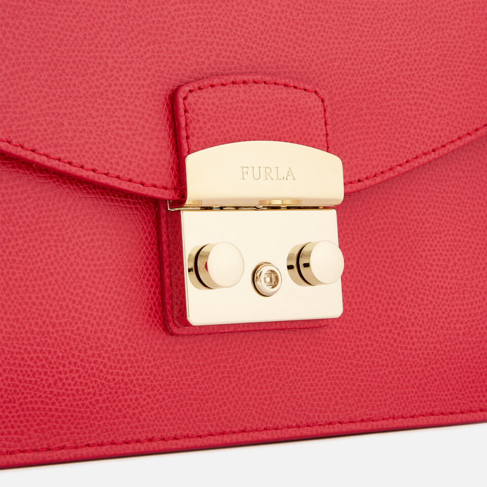 Furla Women's Metropolis Small Top Handle Bag - Ruby