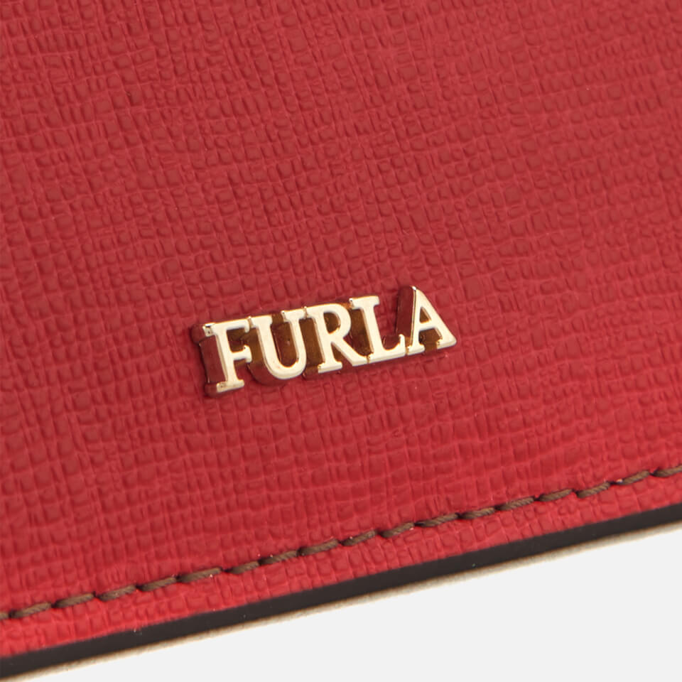 Furla Women's Babylon Small Credit Card Case - Ruby