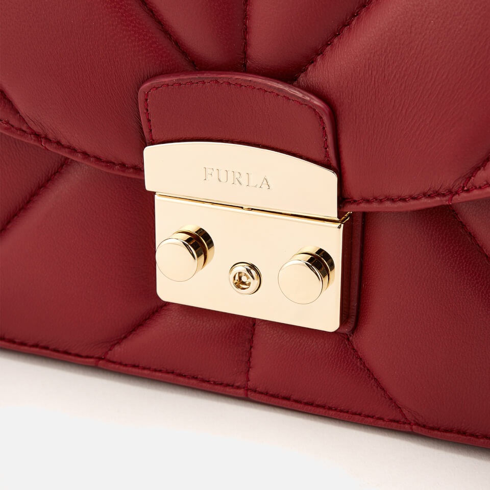 Furla Women's Metropolis Small Shoulder Bag - Red