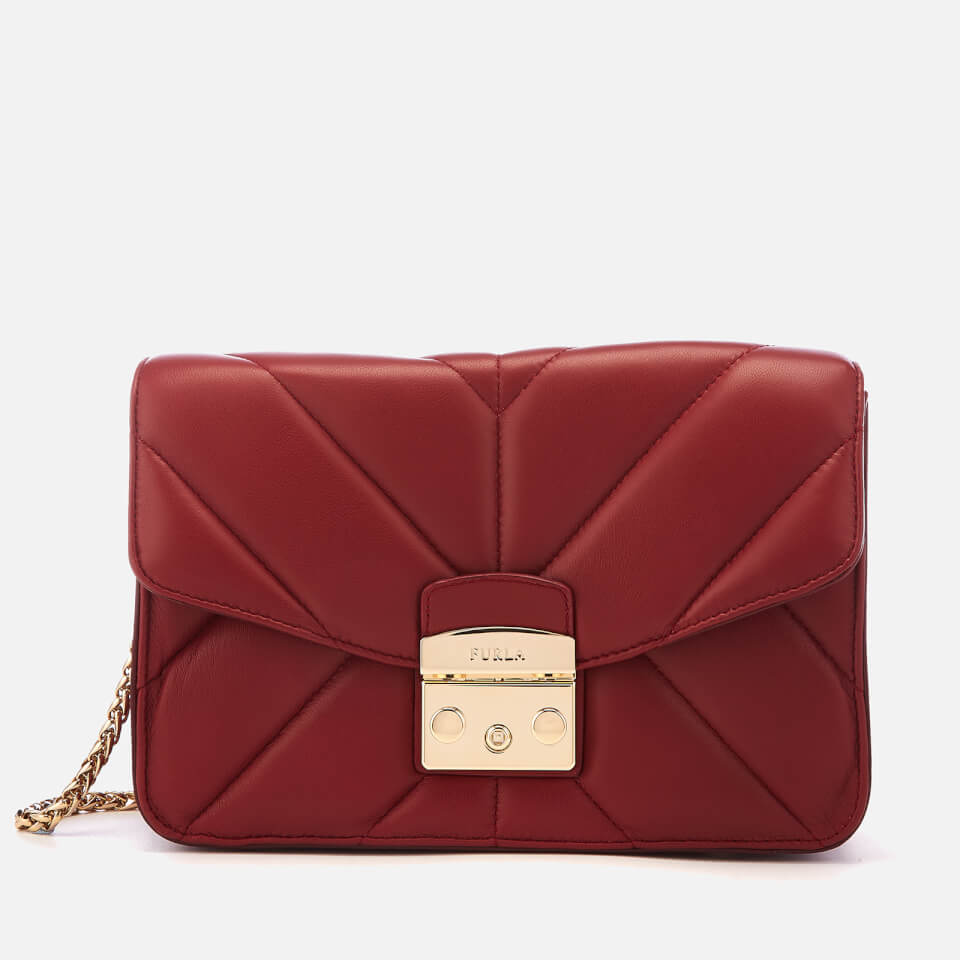 Furla Women's Metropolis Small Shoulder Bag - Red