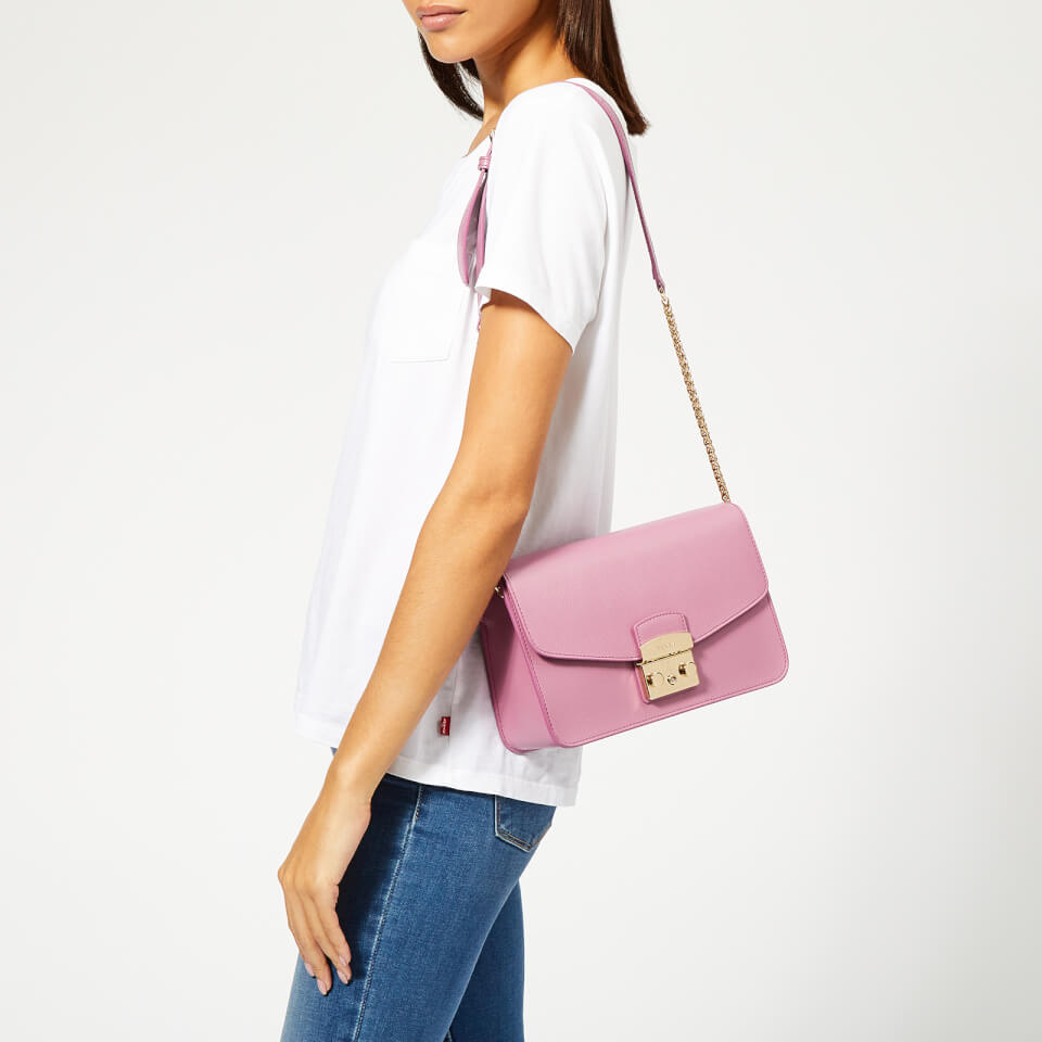 Furla Women's Metropolis Small Shoulder Bag - Pink
