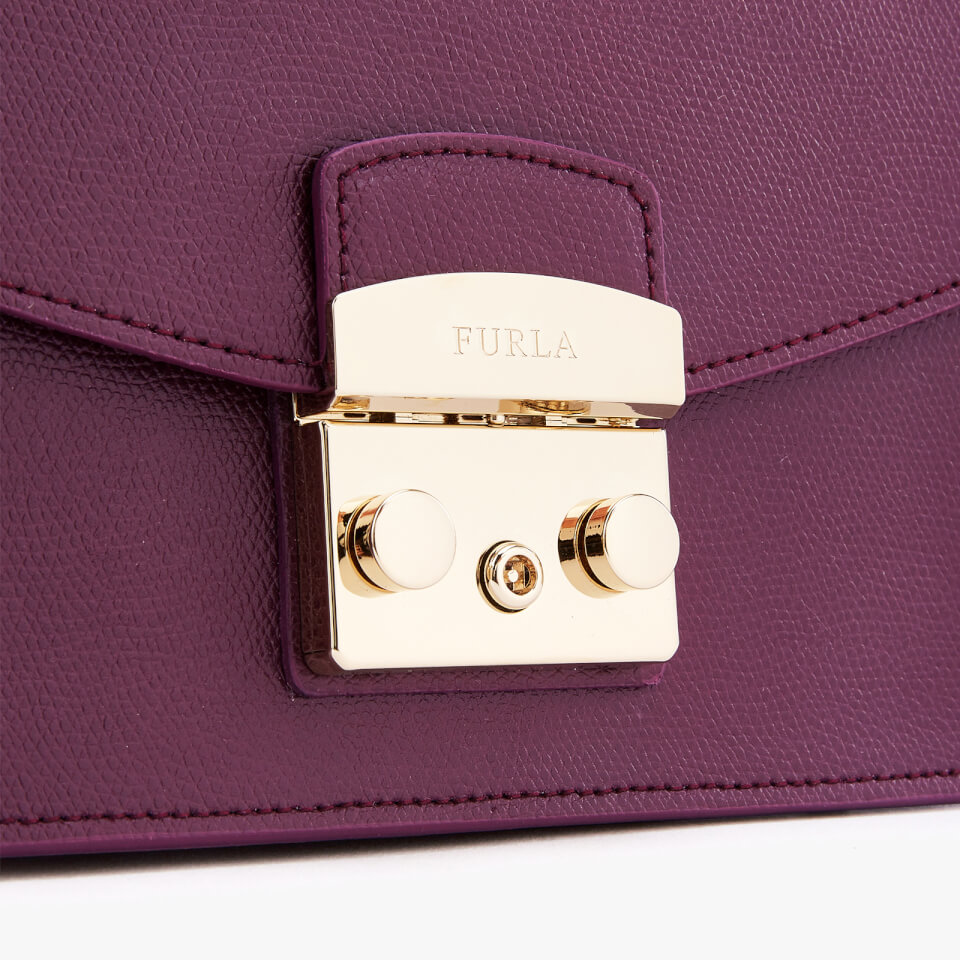 Furla Women's Metropolis Small Cross Body Bag - Purple