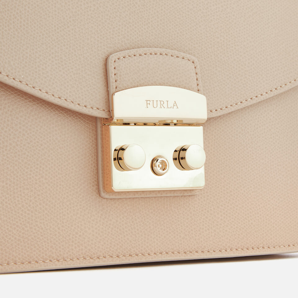 Furla Women's Metropolis Small Top Handle Bag - Cream