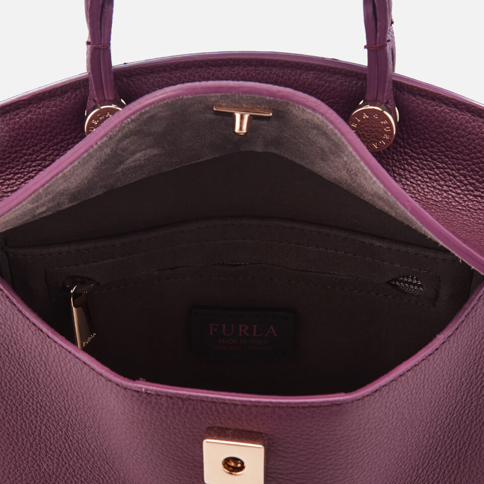 Furla Women's My Piper Small Top Handle Bag - Purple
