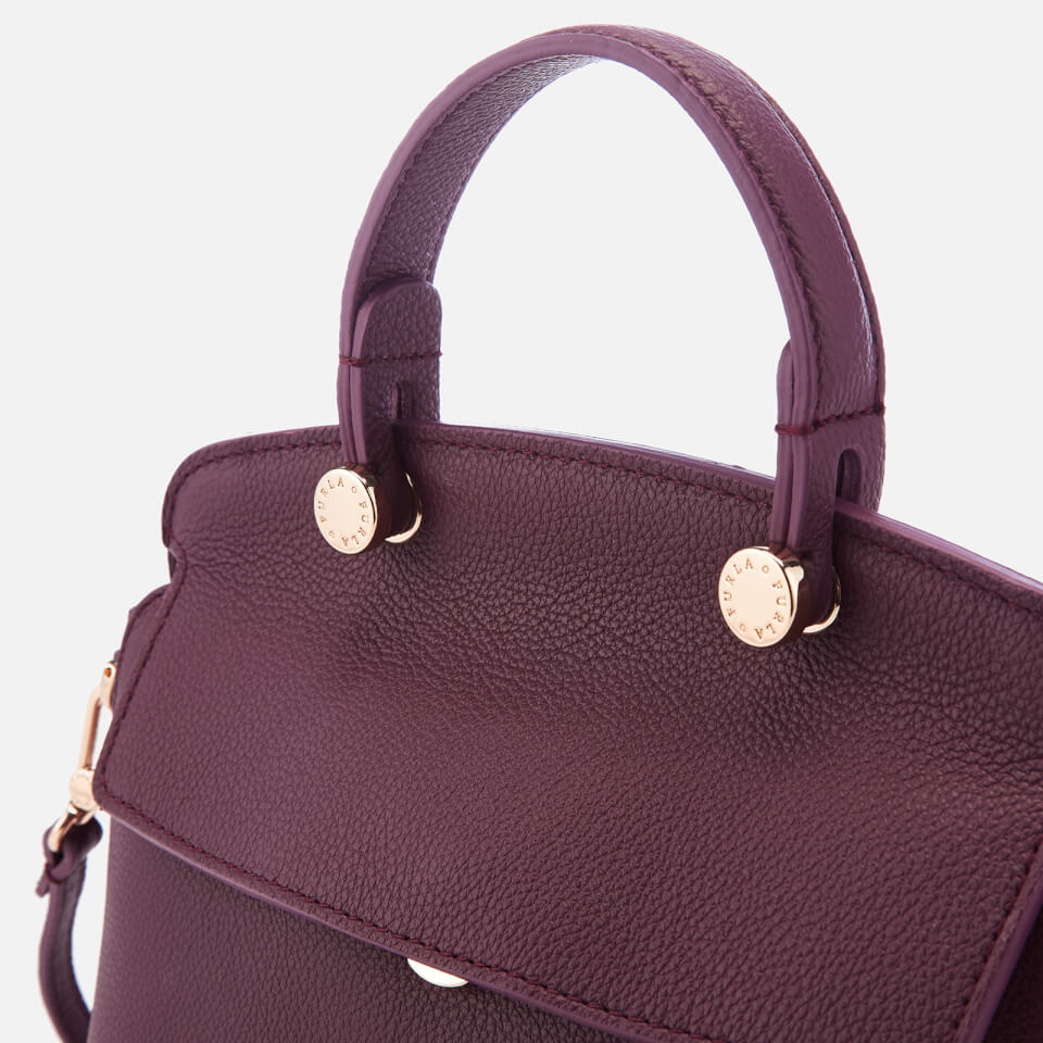Furla Women's My Piper Small Top Handle Bag - Purple