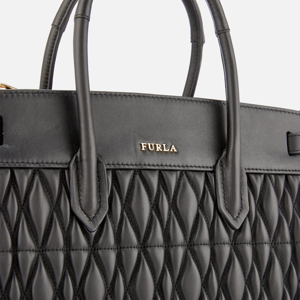 Furla Women's Pin Cometa Small Tote Bag - Black