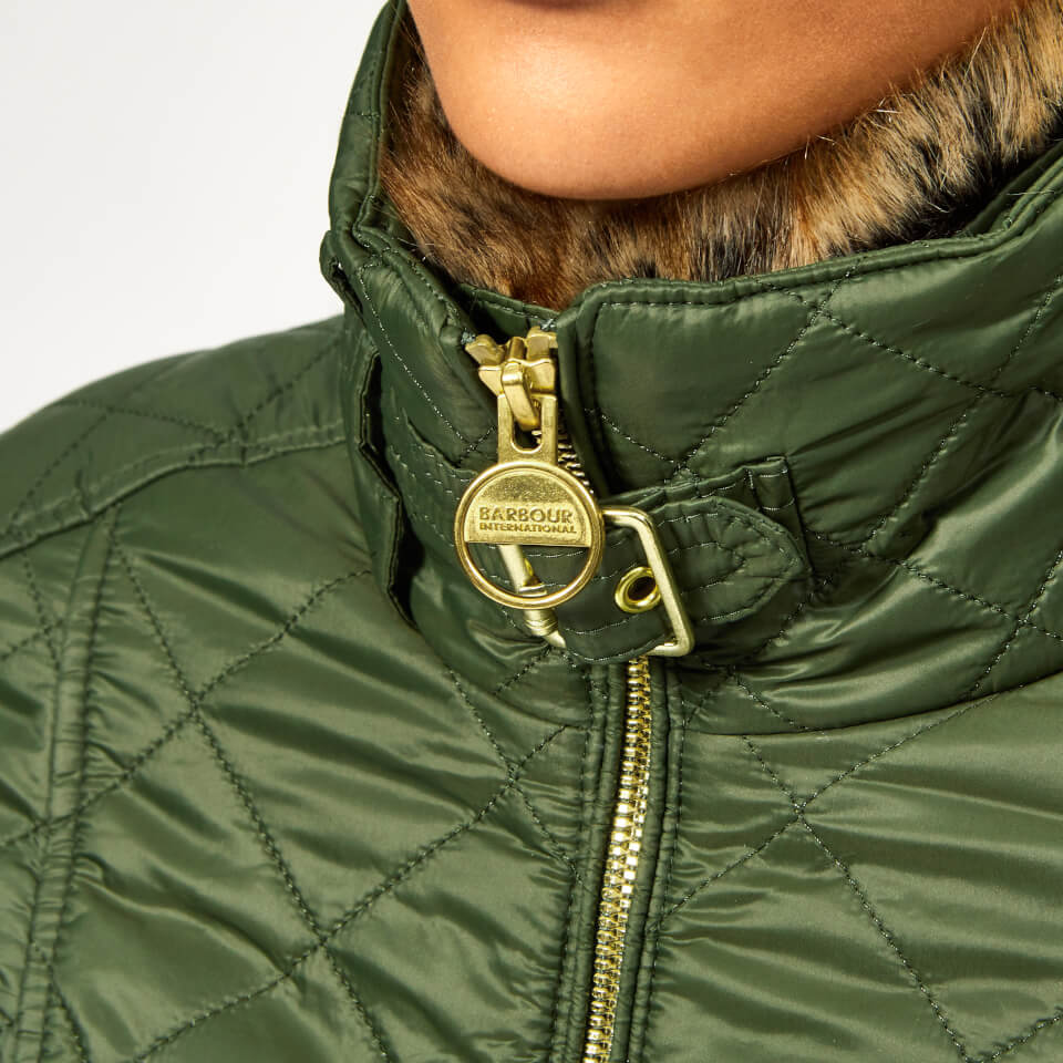 Barbour corner quilted jacket cheap