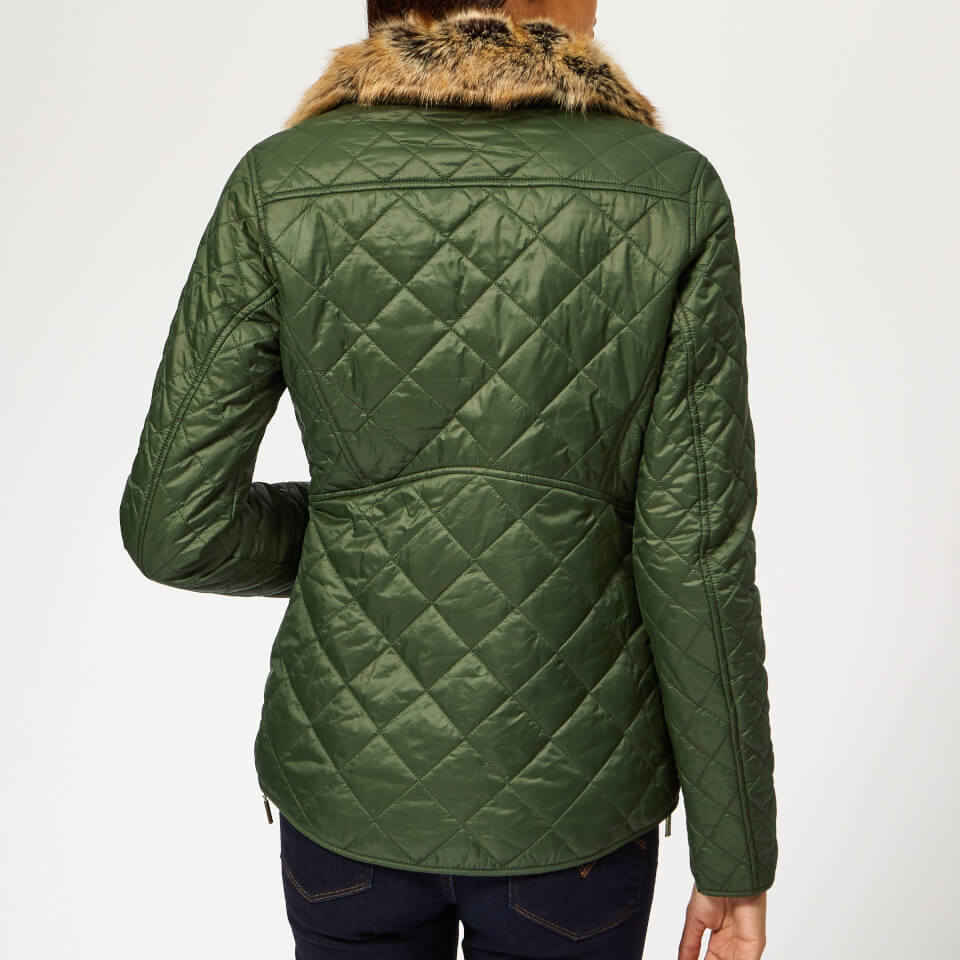Barbour international corner quilted jacket discount