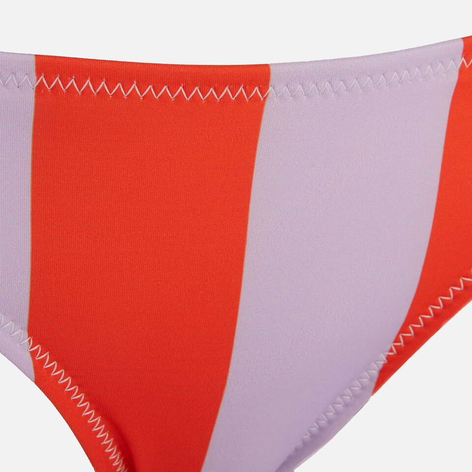 Solid & Striped Women's The Rachel Bottoms - Lavender Red Stripe