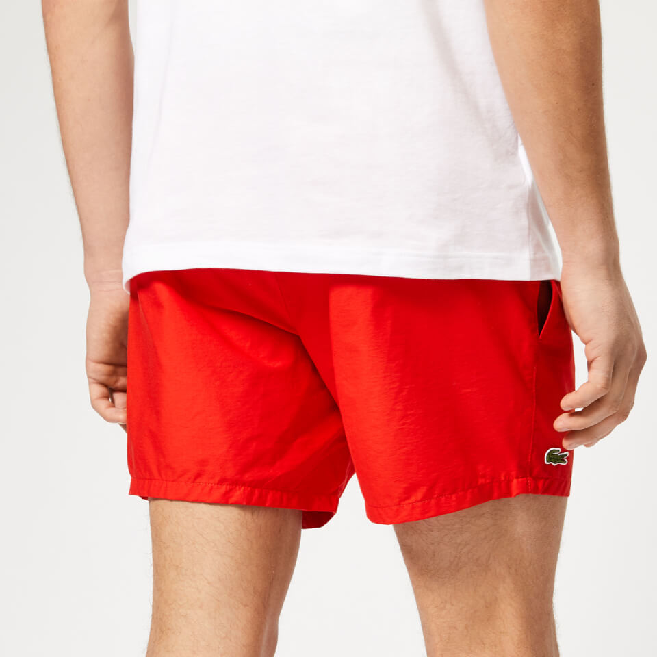 Lacoste Men's Classic Swim Shorts - Red