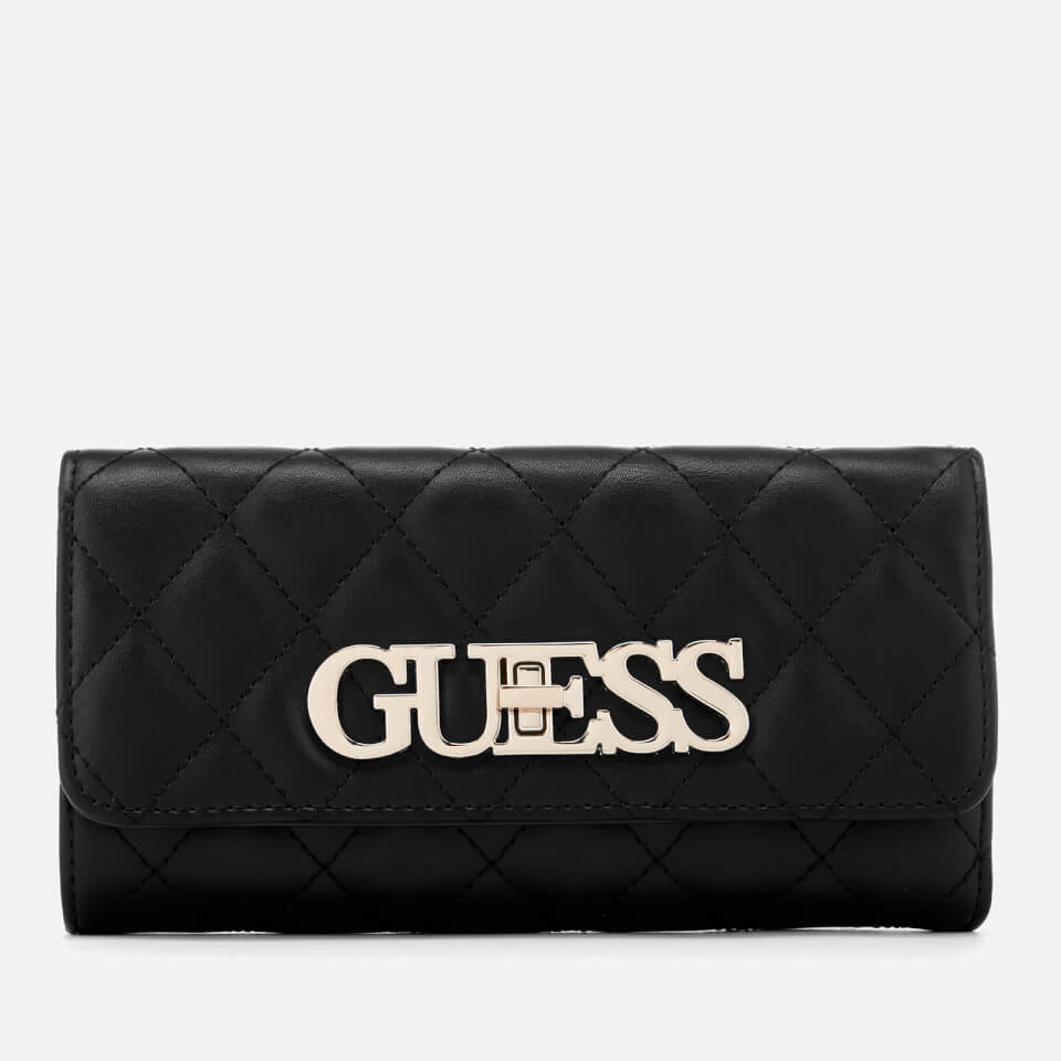 Guess Women's Sweet Candy Trifold Wallet - Black