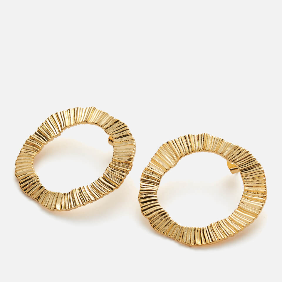 Whistles Women's Irregular Earrings - Gold