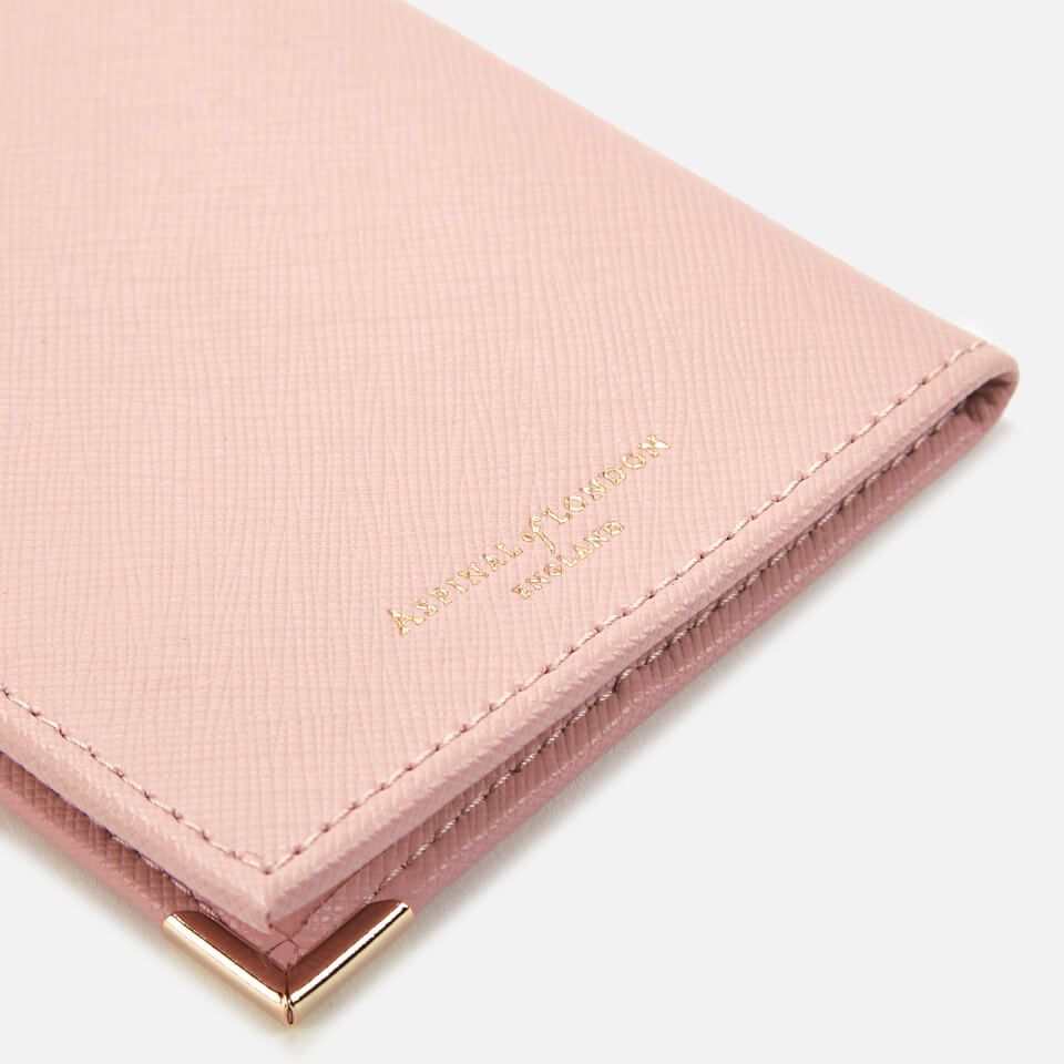 Aspinal of London Women's Passport Cover - Peony