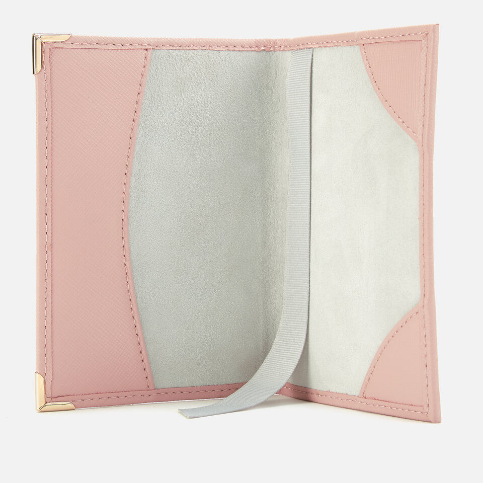 Aspinal of London Women's Passport Cover - Peony