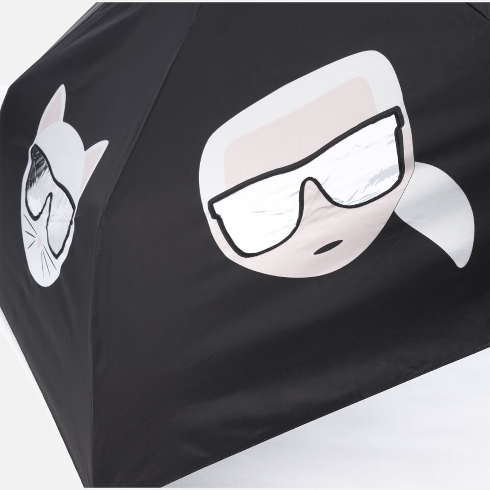 Karl Lagerfeld Women's K/Ikonik Sunglasses Umbrella - Black