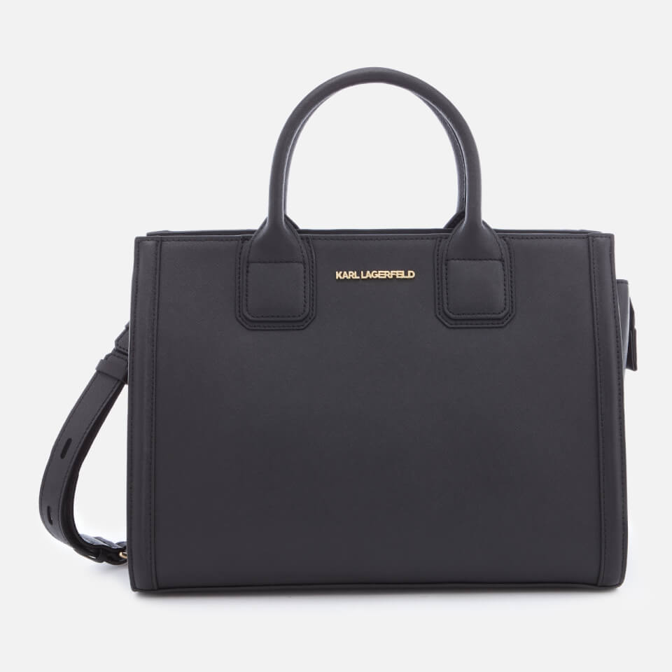 Karl Lagerfeld Women's K/Klassik Tote Bag - Black/Gold
