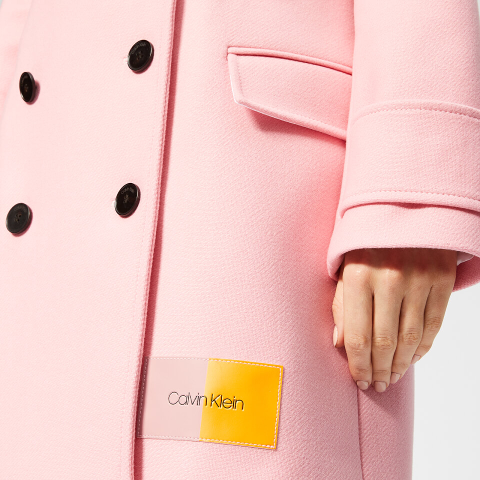 Calvin klein blush coat sales