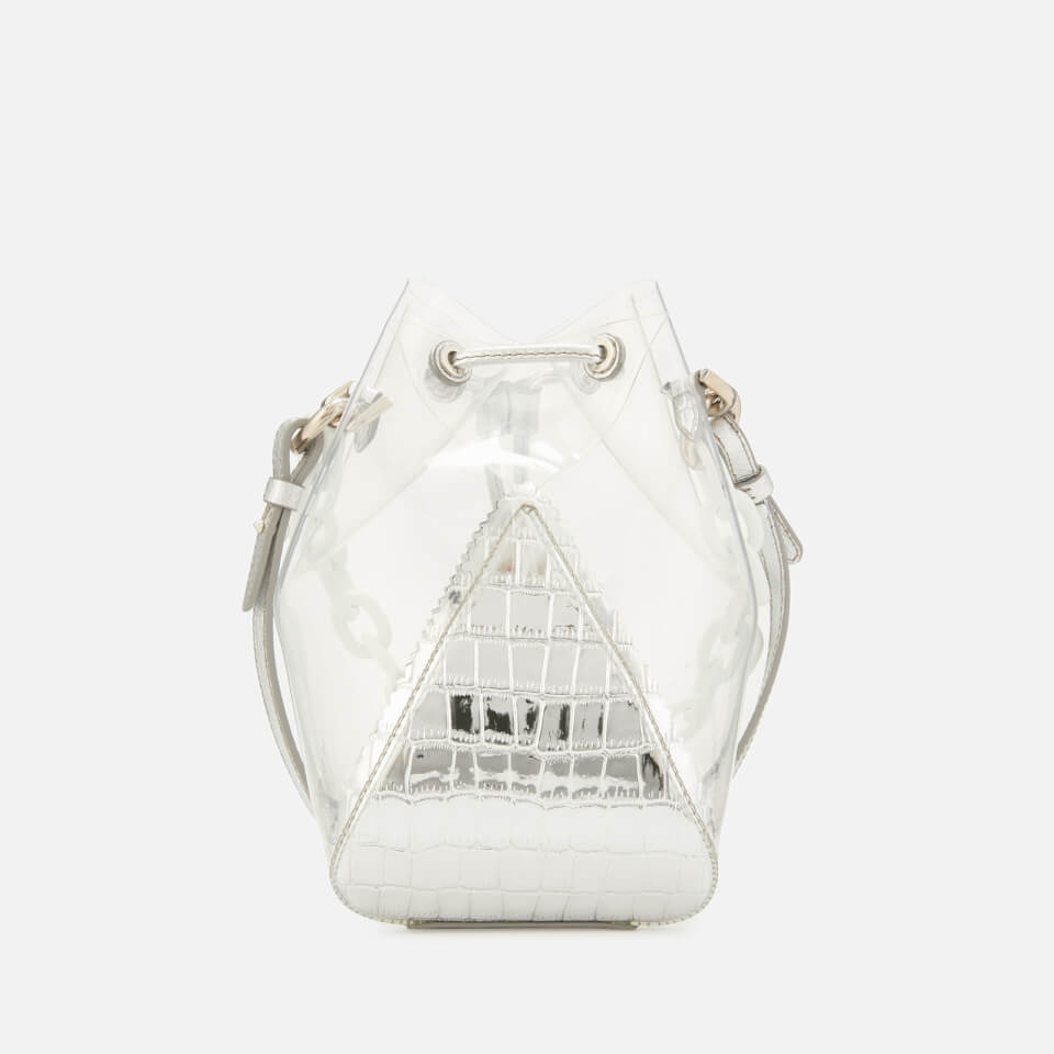 The Volon Women's Mani Crystal Mini Bag - C.Silver
