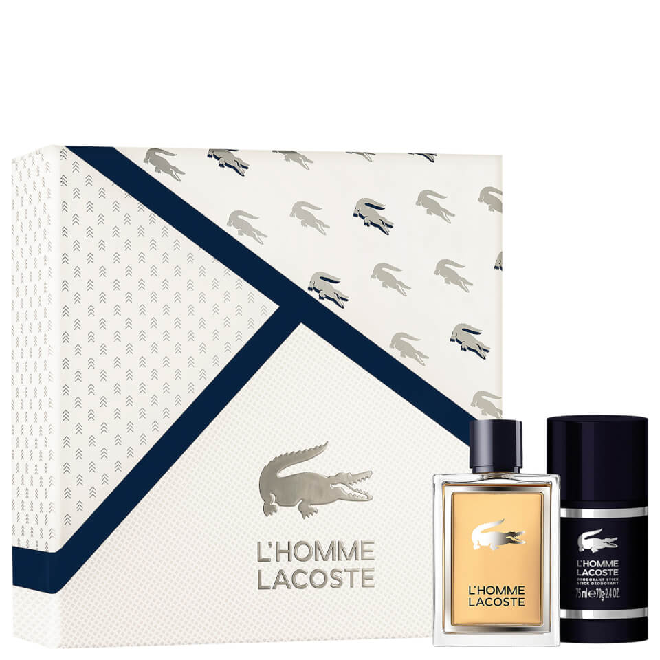 Lacoste L'Homme Gift Set (Eau de Toilette 50ml + Deodorant Stick 75ml)