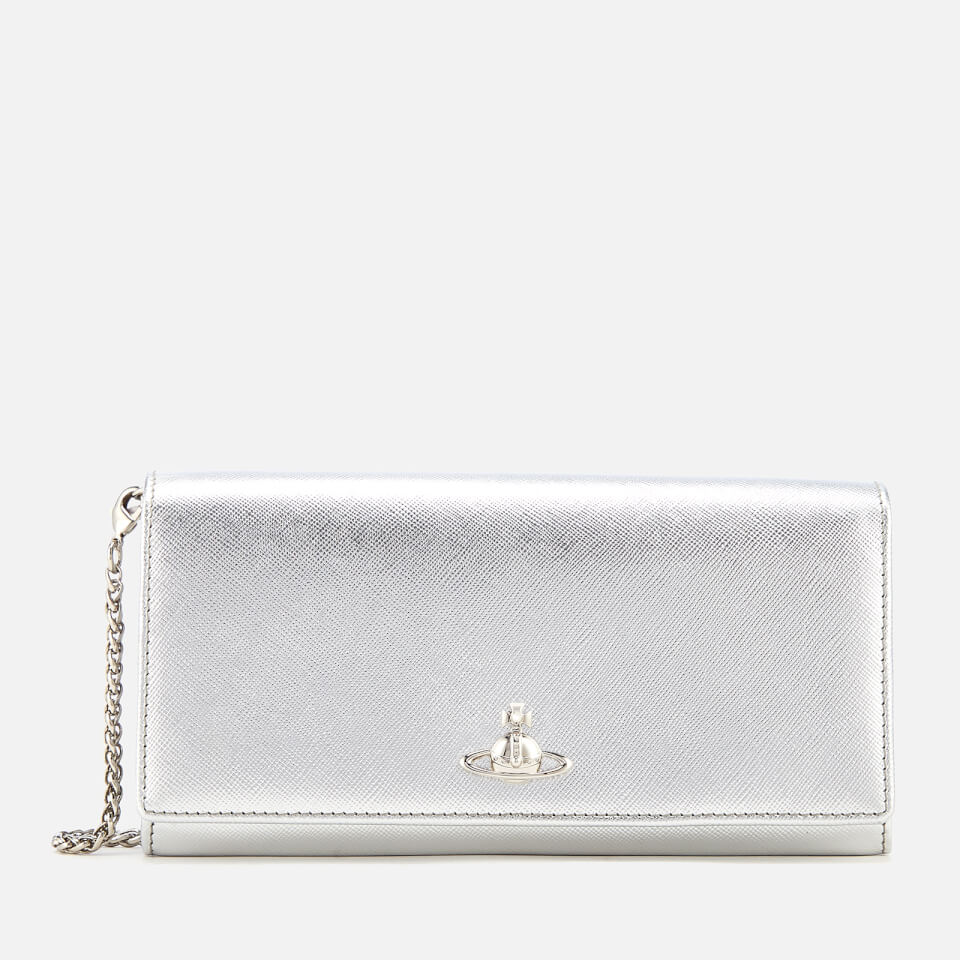 Vivienne Westwood Women's Pimlico Long Wallet with Chain - Silver