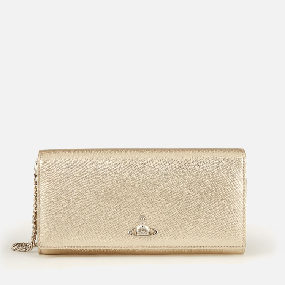 Vivienne Westwood Women's Pimlico Long Wallet with Chain - Gold