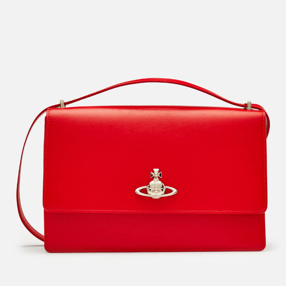 Vivienne Westwood Women's Matilda Large Bag with Flap - Red