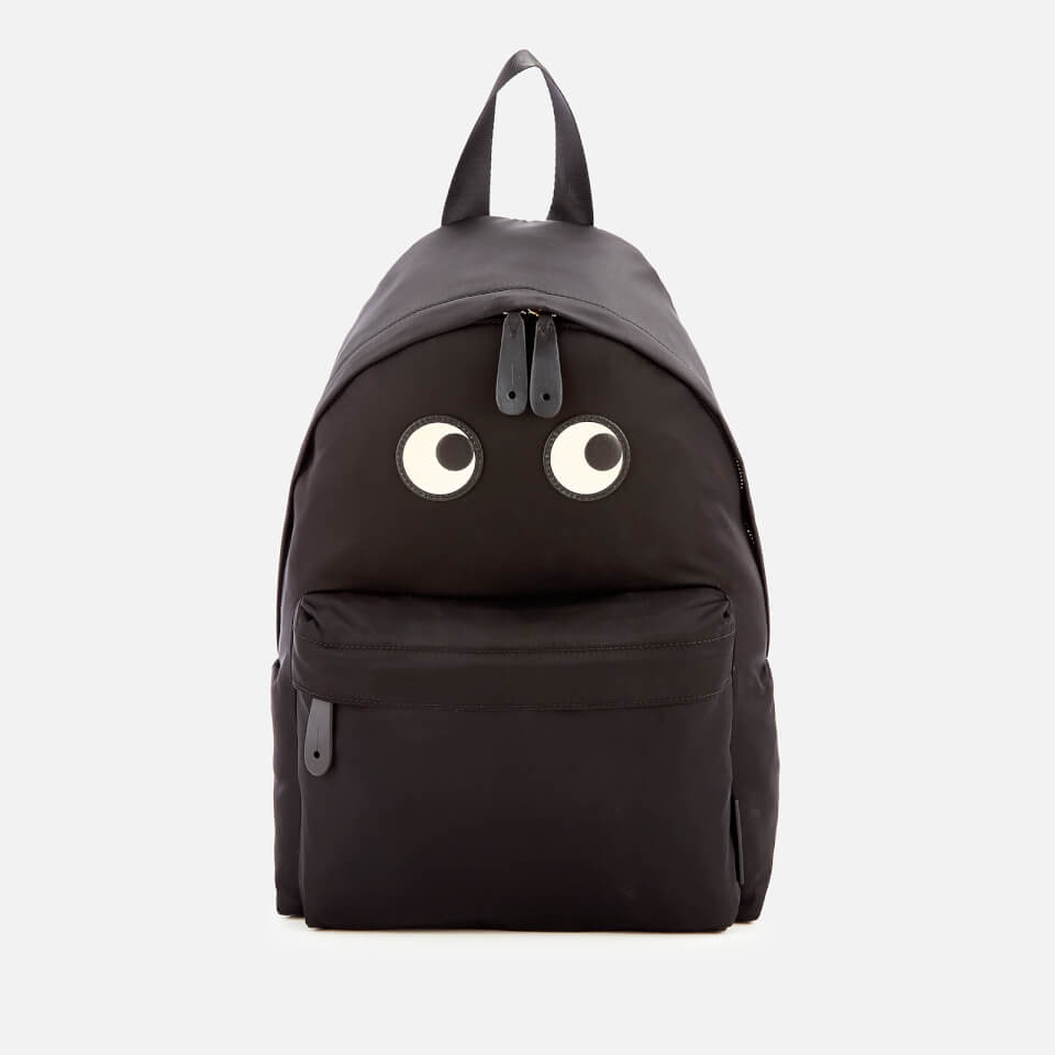 Anya Hindmarch Women s Nylon Eyes Backpack Black