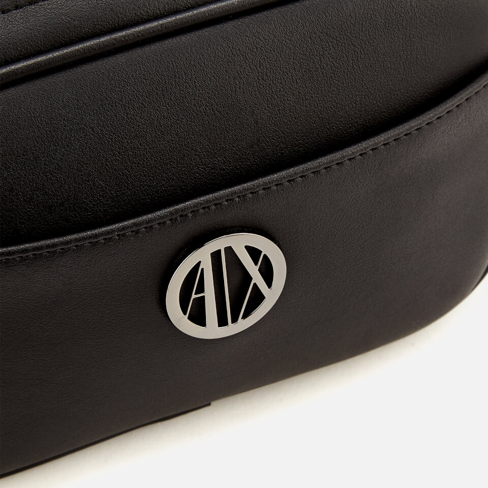 Armani Exchange Women's Small Logo Cross Body Bag - Black