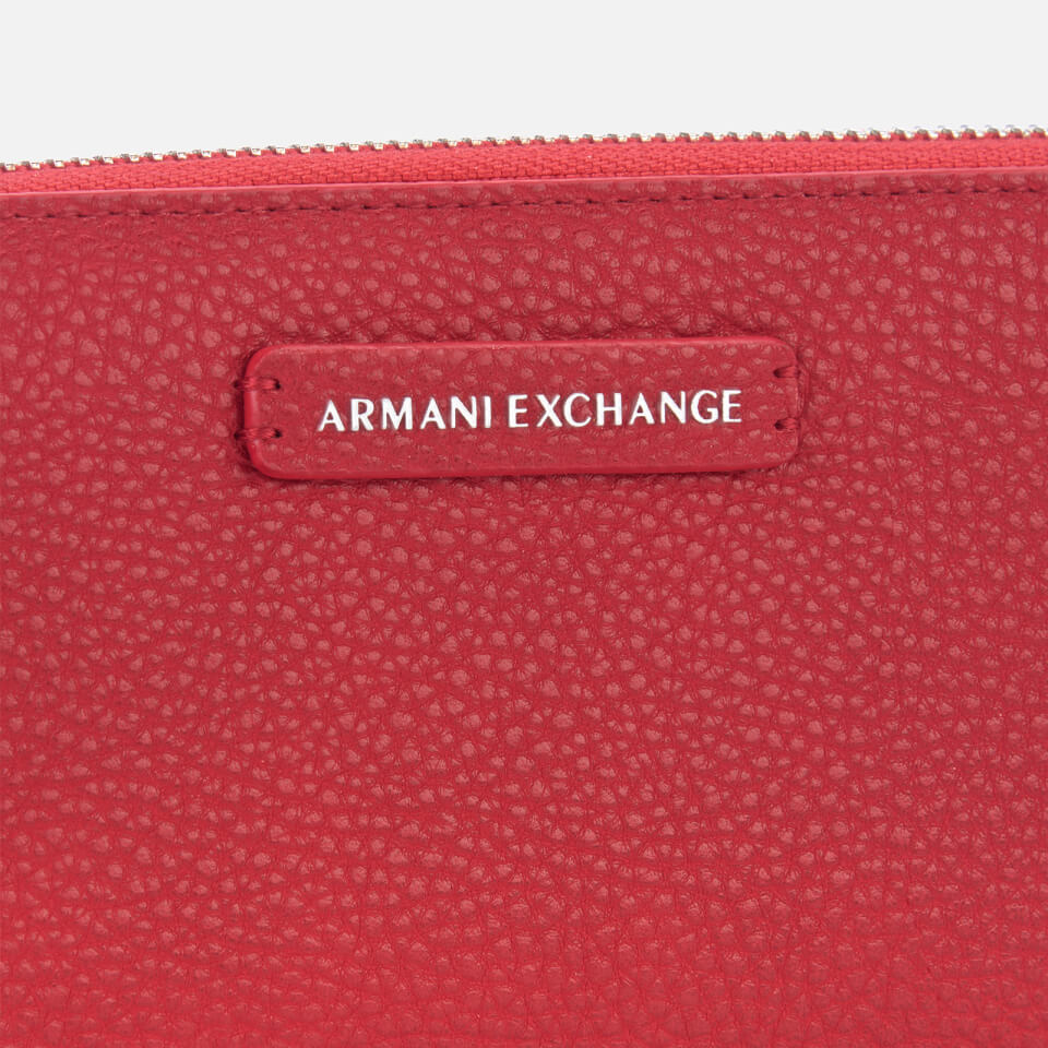 Armani Exchange Women's Wristlet Purse - Royal Red