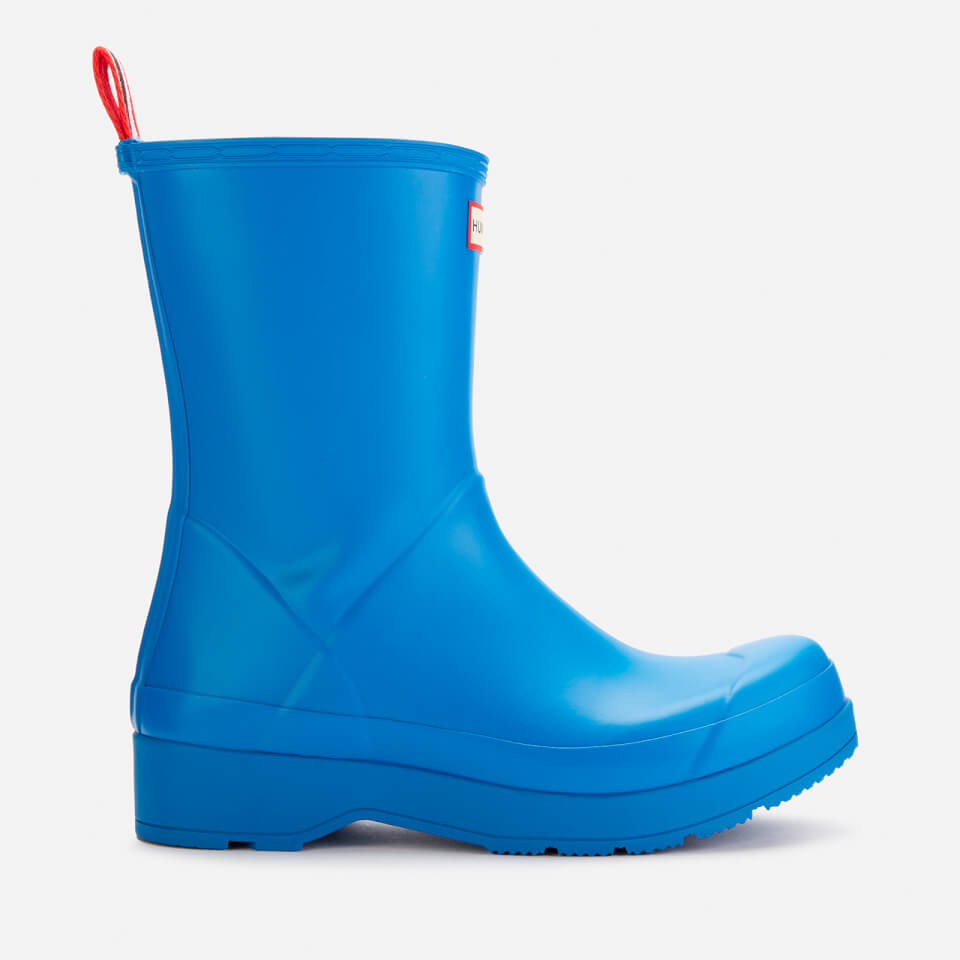 Bucket blue hunter boots cheap
