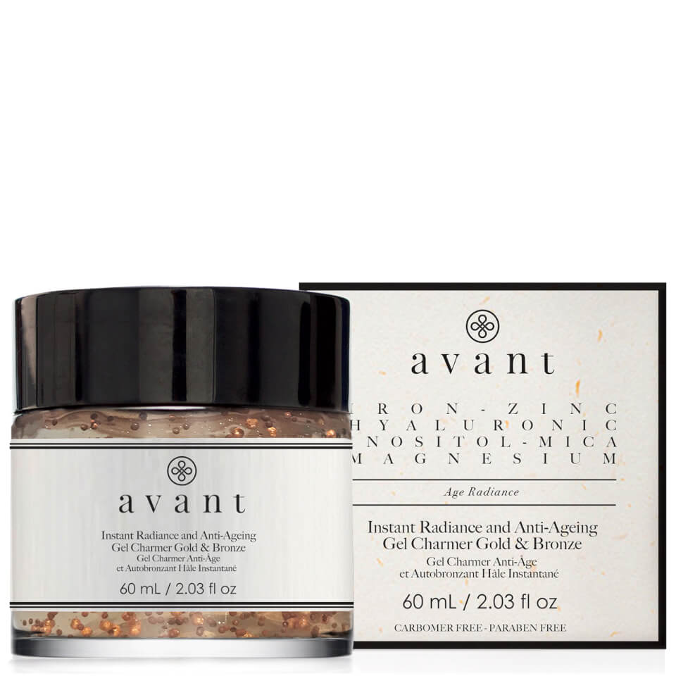 Avant Skincare Instant Radiance and Anti-Ageing Gel Charmer Gold & Bronze 60ml