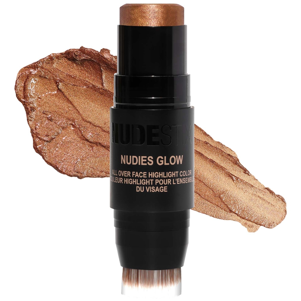 NUDESTIX Nudies All Over Face Color Glow Highlighter - Brown Sugar, Baby