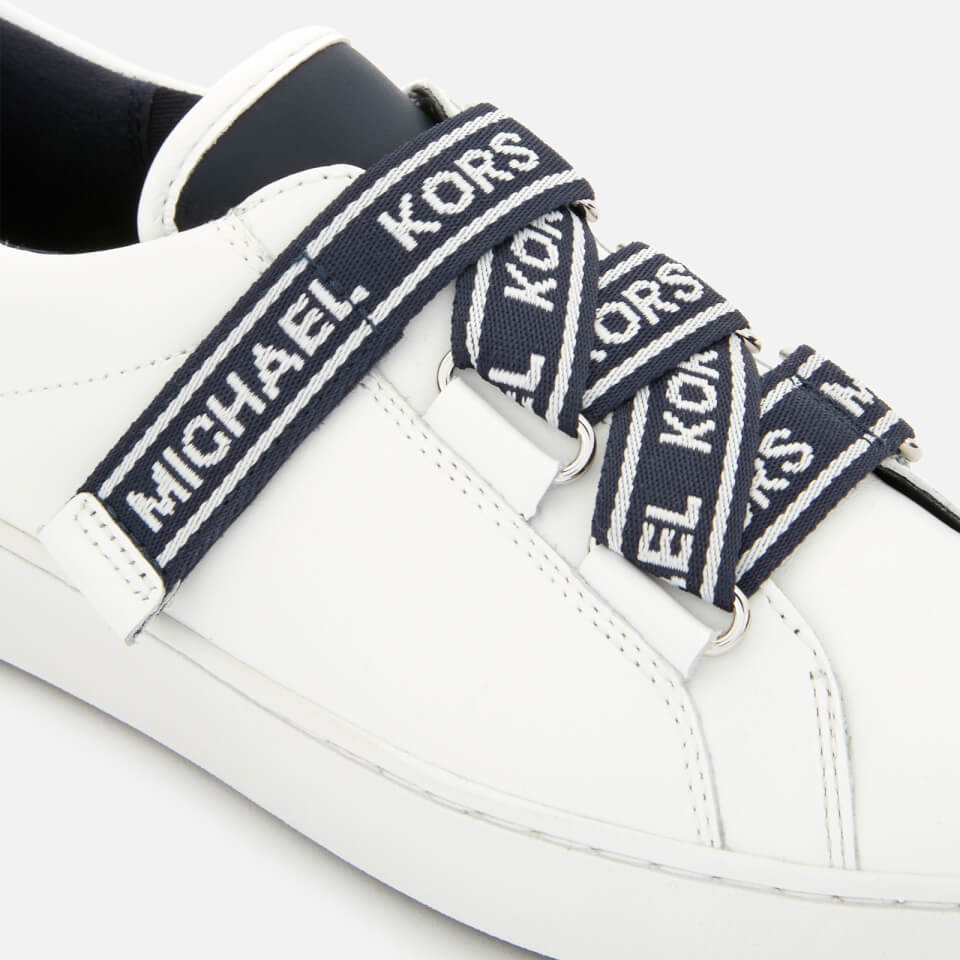 Michael michael kors casey sales logo tape leather sneaker